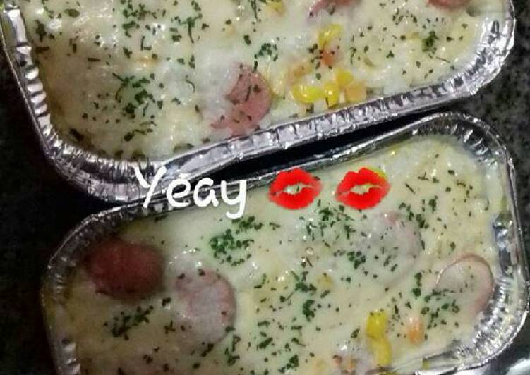 Nasi panggang keju melt