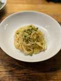 Creamy courgette pasta