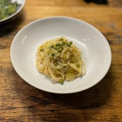 A picture of Creamy courgette pasta.