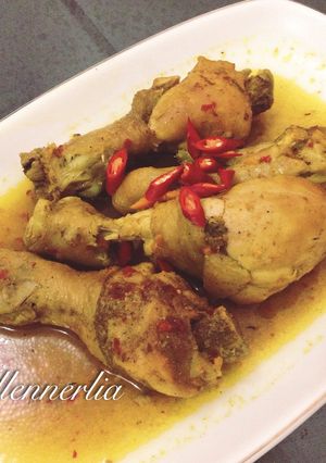 Foto resep Ayam kunyit gurih