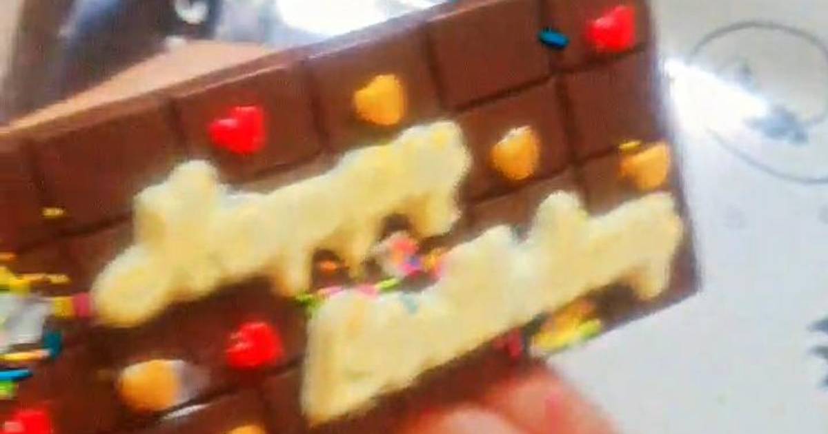 Homemade milk chocolate bar Recipe by Jyoti Prakash Assudani Cookpad