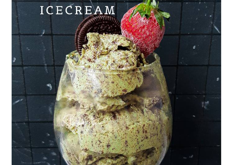 Avocado Oreo Ice Cream