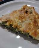 Tarta de espinaca y brócoli