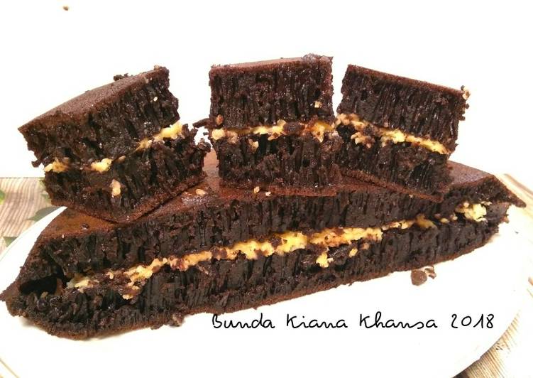 Martabak Brownies (Tanpa didiamkan)