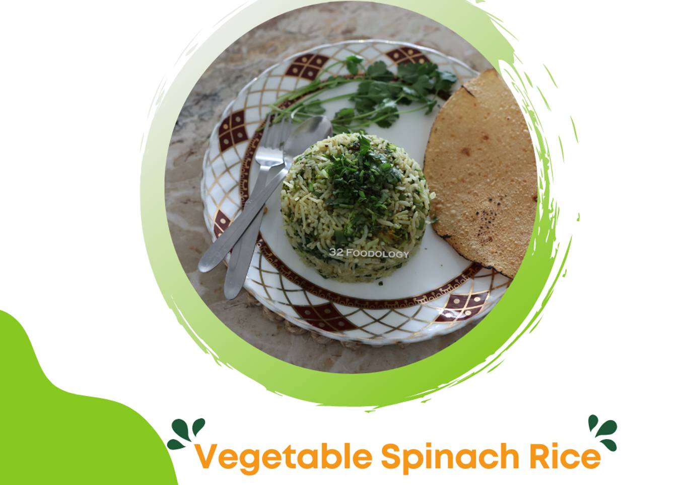 Spinach rice