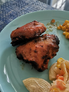 Una foto de Pollo asado en air fryer
