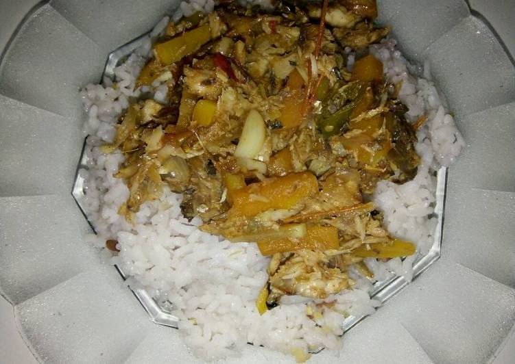 Langkah Mudah untuk memasak Abon pindang bacem asem manis Anti Gagal