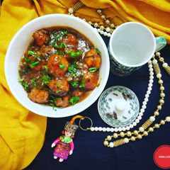 Veg manchurian A picture of Veg manchurian.