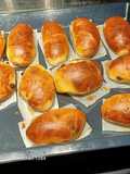 Raisin bread & Pork floss bread