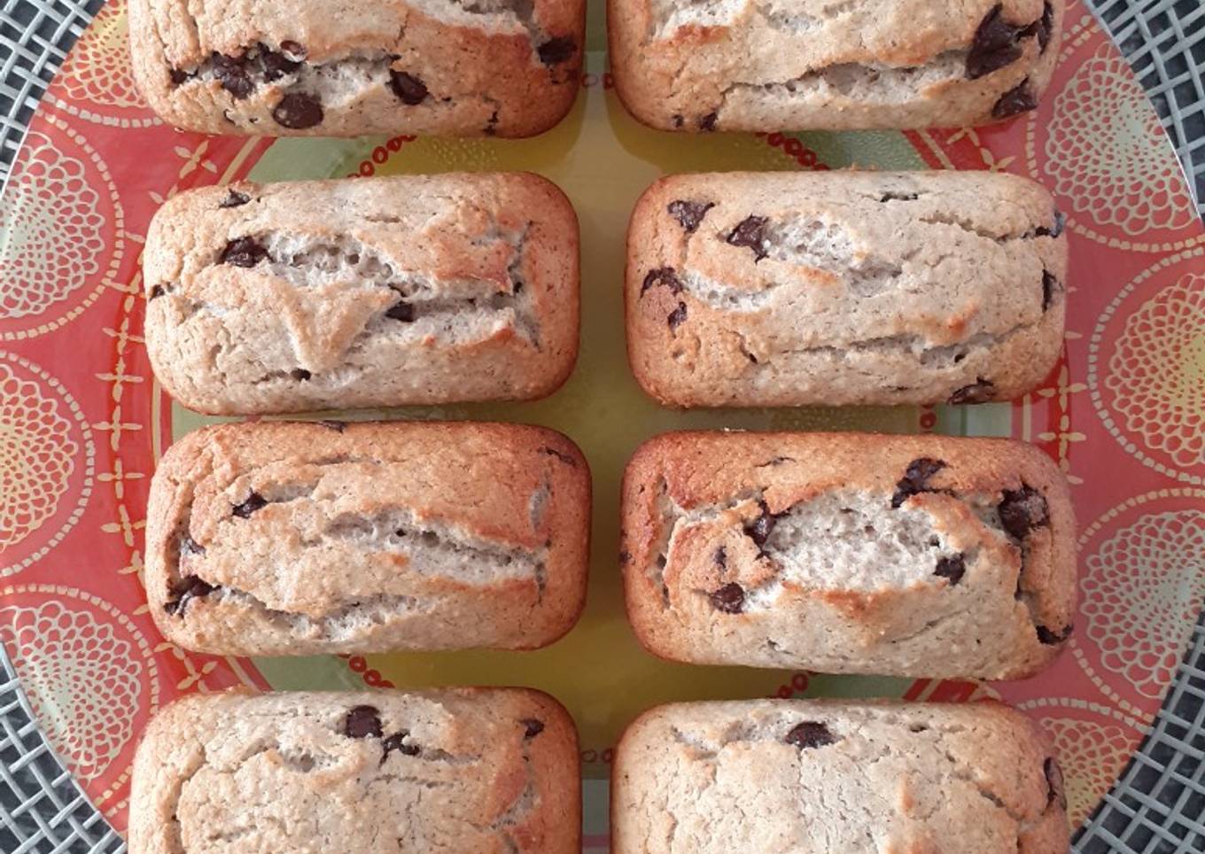Petits Cakes à la Noisettes, Sarrasin et Pép Chocolat / Healthy