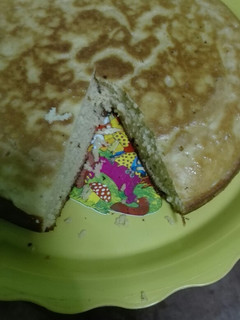 Una foto de Torta de plátano sin horno