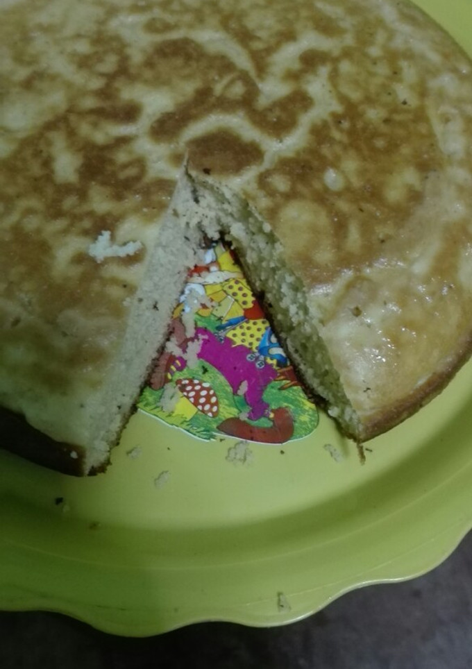 Una foto de Torta de plátano sin horno