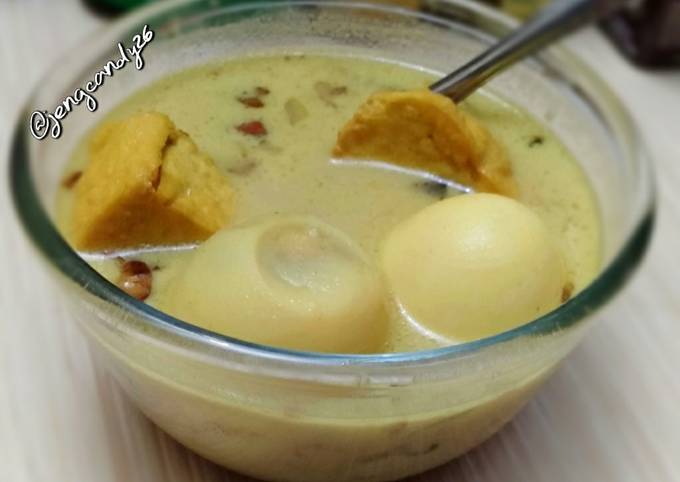 182.Sayur Opor Telur Tahu