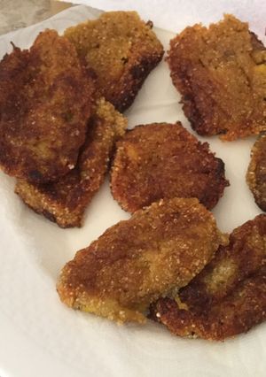 Una foto de Tortitas de plátano macho con amaranto (de una amiga)