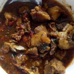 A picture of Beef stew.