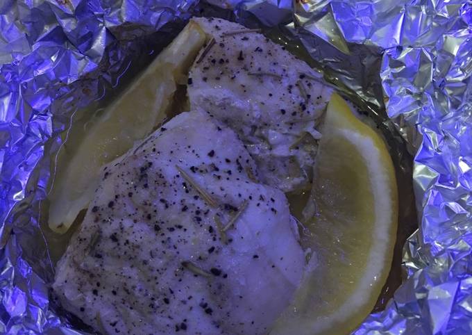 Diet Mayo - Day 3&10 - Dinner Baked lemon butter chicken