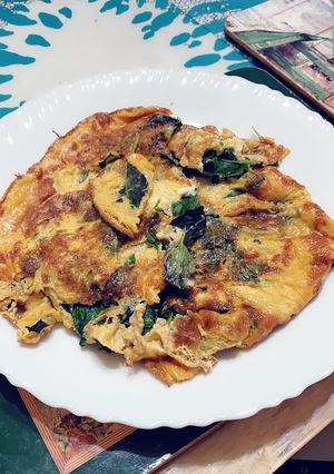 蛋料理-九層塔蛋 的食譜成品照片