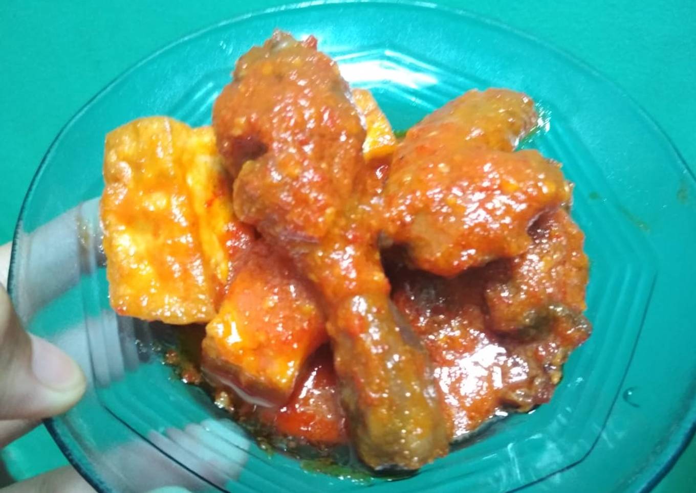 Ayam Goreng Balado Saus Madu
