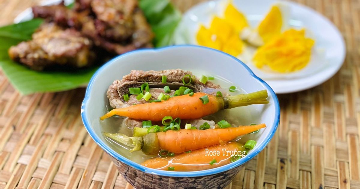 Cách Làm Món Canh Cà Rốt 🥕 Khoai Tây của Rose Truong - Cookpad