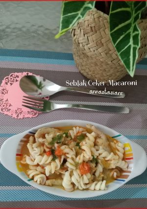 Foto resep Seblak Ceker Macaroni