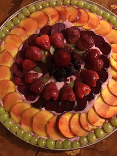 A picture of California Farm Fresh Wedding Fruit Pie.