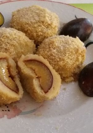 Szilvás gombóc recept fotója