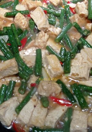 Foto resep Oseng Kacang Panjang Tahu Tempe