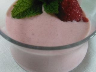 Mousse de Morango
