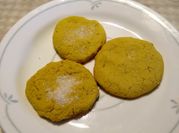 Una foto de galleta de harina de mandioca