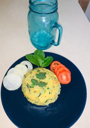A picture of Sooji Upma.