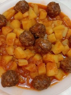 صورة لوصفة كفتة داوود باشا