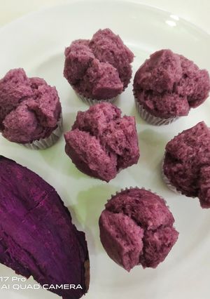Foto resep Bolu Kukus Ubi Ungu