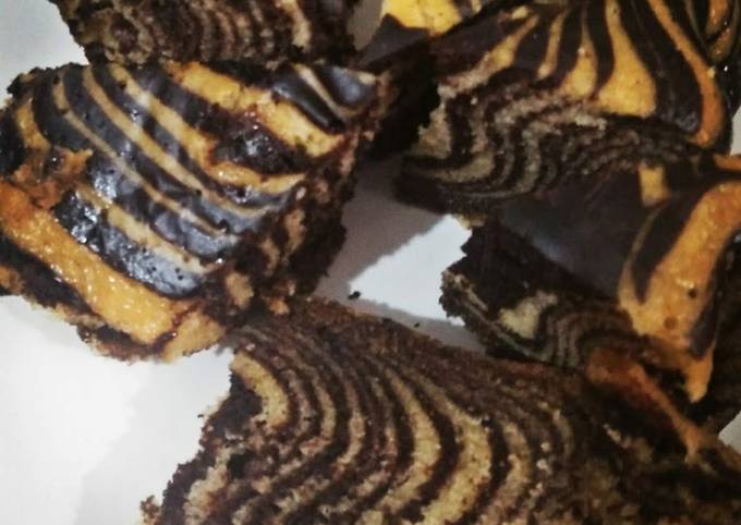 Recipe of Quick Zebra cake