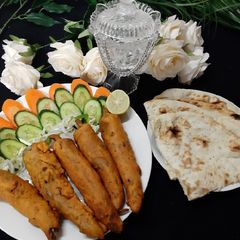 A picture of Bari hari mirch ke pakoray.