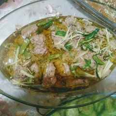 A picture of Chicken white handi.