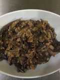 Eggplant with ground meat