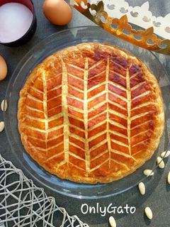 Une photo de Galette frangipane et rhum