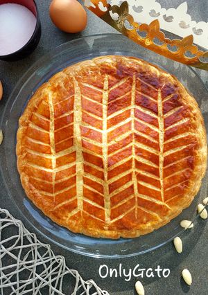 Une photo de Galette frangipane et rhum