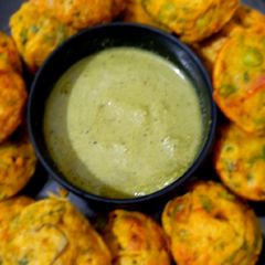 A picture of Besan Vegetable Appe.