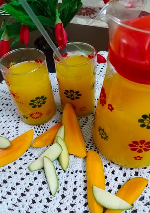 मैंगो फ्रूटी (Mango fruity recipe in Hindi) रेसिपी मुख्य फोटो