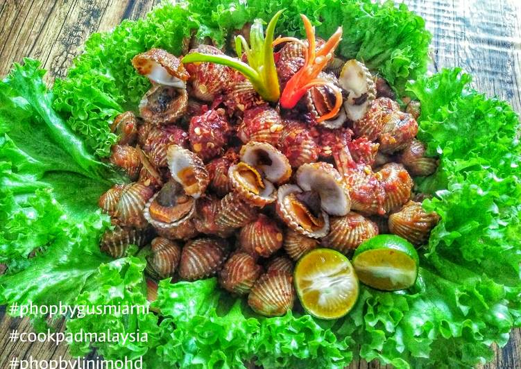 Arahan Memasak Kerang Berapi yang Sederhan