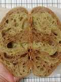 Coffee Pandan Sourdough Bread