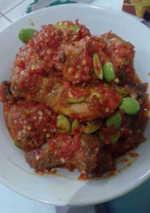 Foto resep Ayam Balado pete