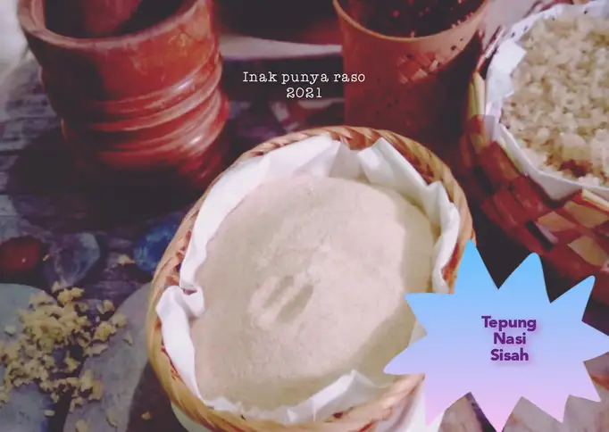 🍁Tepung Nasi 🍚 Sisa(bisa untuk brownies dan Kuker)