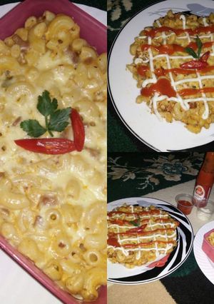 Foto resep Makaroni Schotel kukus dan teflon