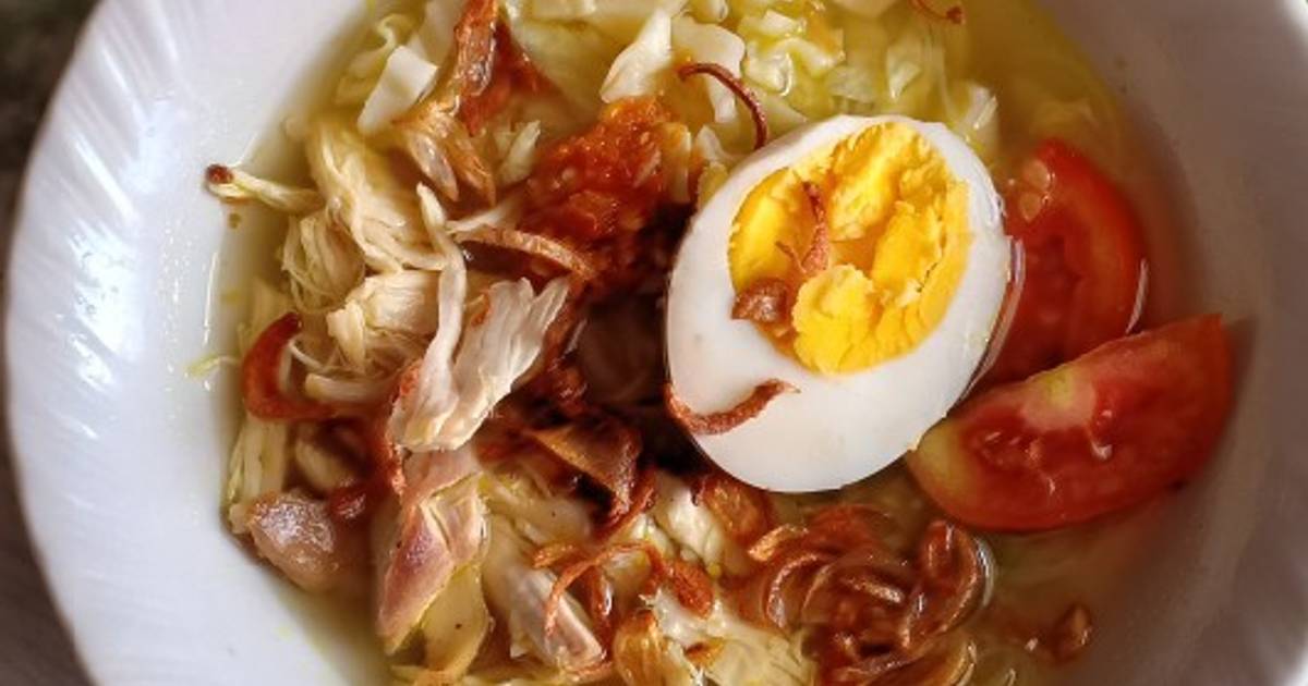 Resep Soto Ayam Kuah Bening Oleh Atinnnn__ - Cookpad