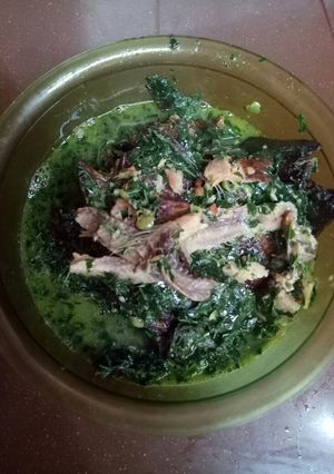Foto resep Daun Ubi Blender Rencah Sale