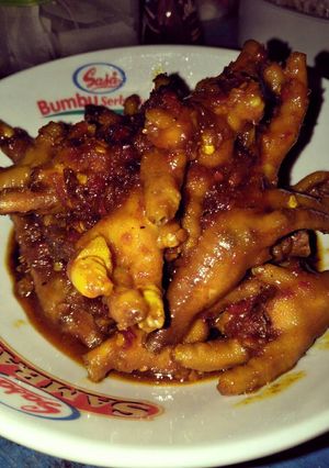 Foto resep Ceker ayam endes manis simple ala anak kosan