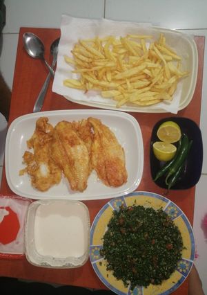 صورة لوصفة سمك فيليه 😍 سفرة للعشاء