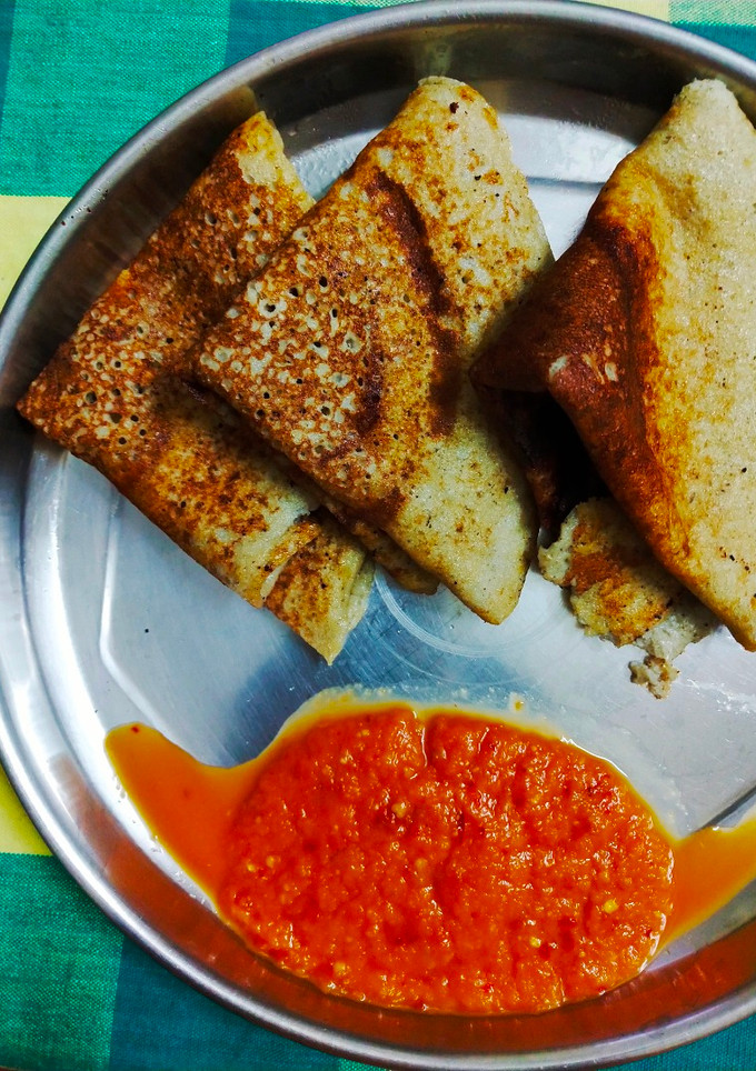 கம்பு தோசை #.காலை உணவுகள்...... contest..... செய்முறை முக்கிய புகைப்படம்